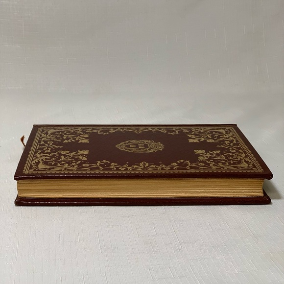 VINTAGE Book Madame Bovary Gustave Flaubert 1949 Collectible Classic Gilt Gold - Picture 4 of 16